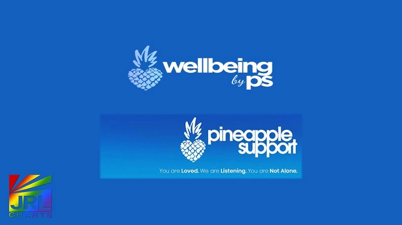 Pineapple Support Wellbeing by PS corporate mental health program promoting therapy sessions and workplace wellness support.